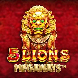 5 Lions Megaways slot logo by Pragmatic Play at Wintino Casino