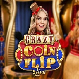 Crazy Coin Flip slot icon by Evolution, available at Wintino Casino