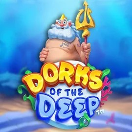 Dorks of the Deep slot logo by Hacksaw Gaming at Wintino CasinoDorks of the Deep