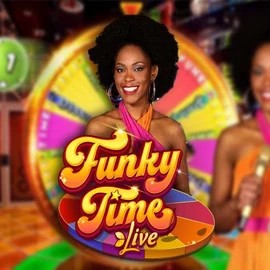 Official Live Casino logo: Funky Time by Evolution at Wintino Casino