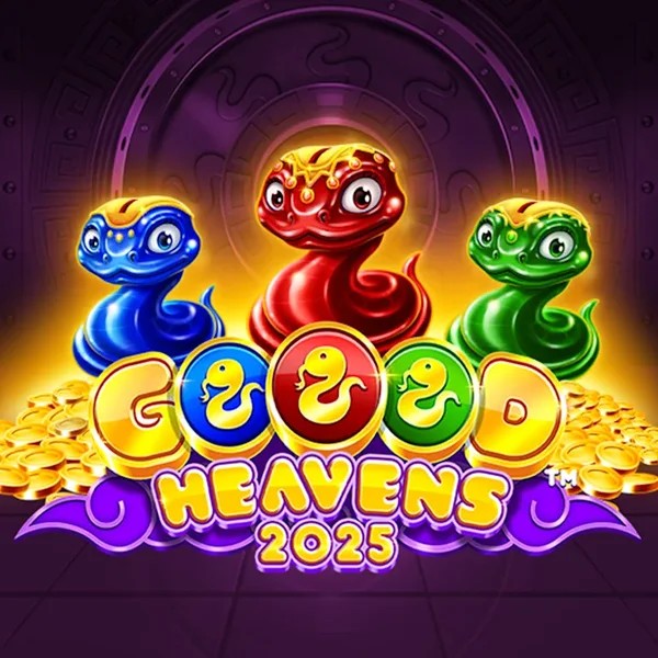 Goood Heavens slot logo by Rarestone Gaming at Wintino CasinoGoood Heavens