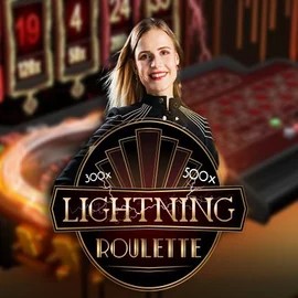 Official Live Casino logo: Lightning Roulette by Evolution at Wintino Casino
