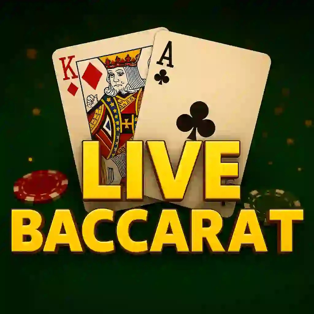 Live Baccarat casino game by Evolution – featured logo at Wintino Casino