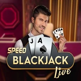 Speed Blackjack online game logo by Pragmatic Play on wintinoo.it