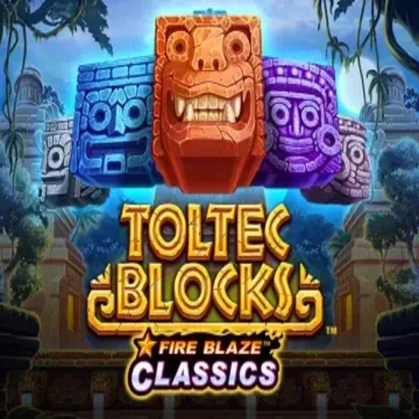 Fire Blaze: Toltec Blocks online game logo by Rarestone Gaming on wintinoo.it
